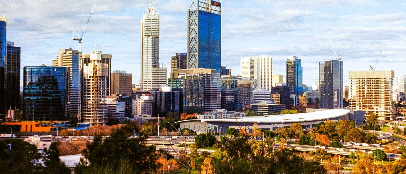 Đường chân trời trung tâm Perth